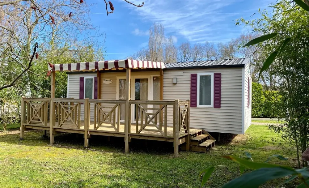 Mobil-home vue sur le lac 2