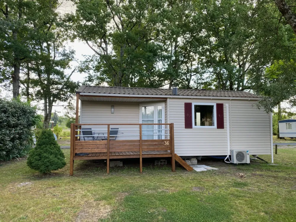 Mobil-home sur parcelle arborée 3